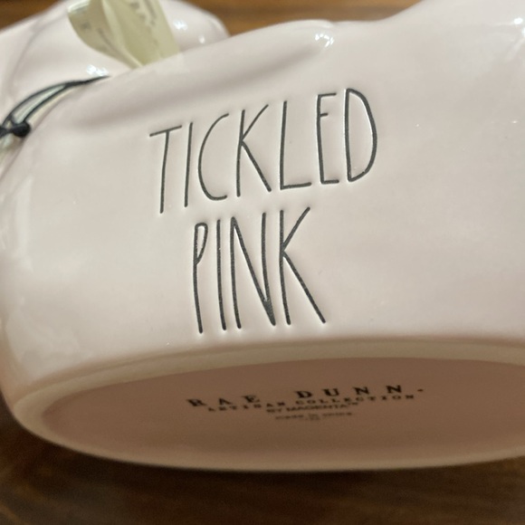 Rae Dunn pink rabbit - Picture 6 of 8